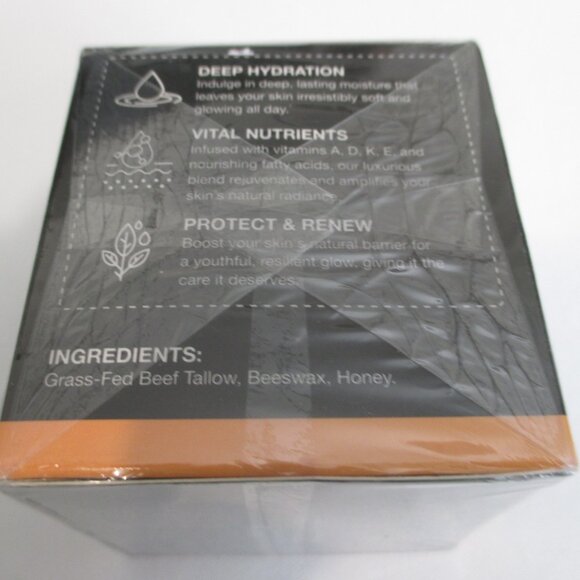 Beef Tallow Honey Balm Moisturizer Hydrating with Raw Honey & Beeswax BRAND NEW - Picture 5 of 8